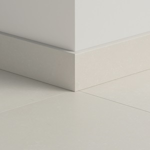 Battiscopa per vinile Lvt abbinato in tinta