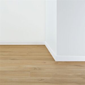 Battiscopa verniciabile per laminato e vinile Lvt